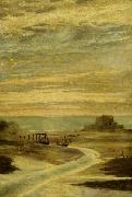 William Lionel Wyllie A Coast View painting